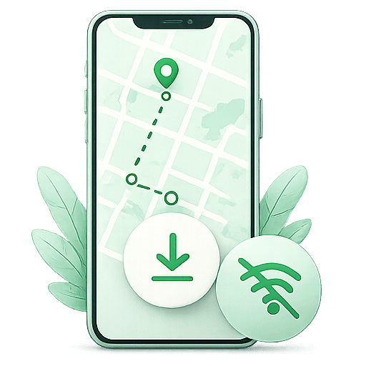 Works without signal