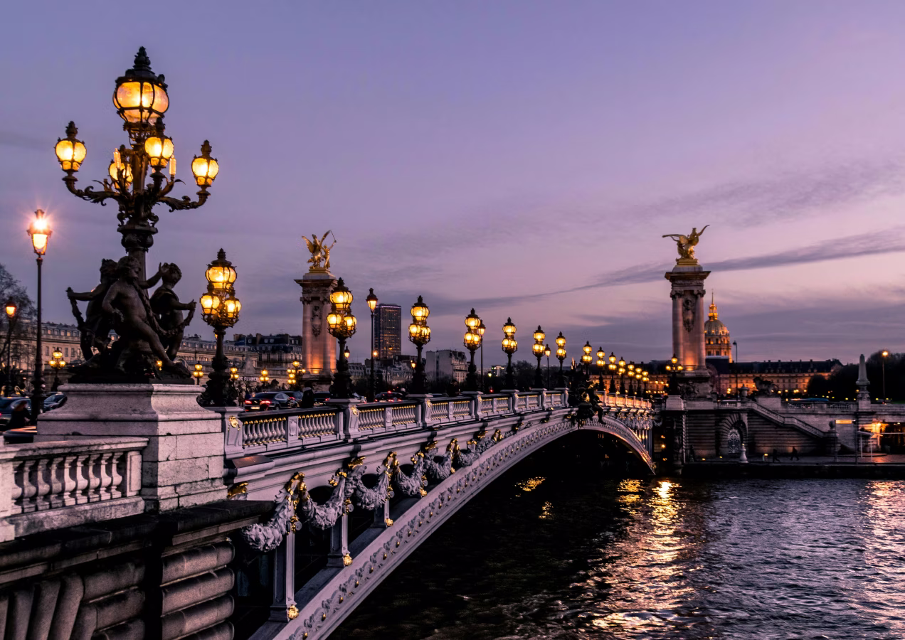 Scenic view of Paris, France - audio tour destination